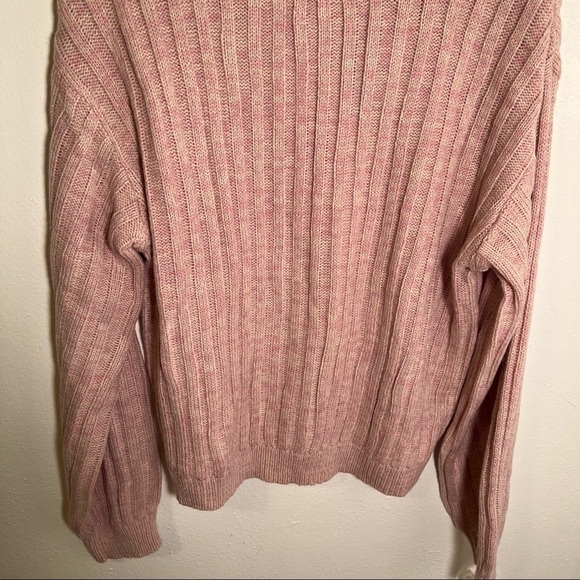 Blank NYC Ribbed Pullover Sweater Pink Lilac - Picture 5 of 10